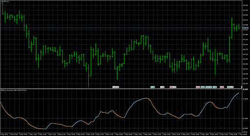 Relative momentum indexの表示画像
